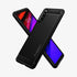 ACS02841 - Sony Xperia 1 III Case Rugged Armor in matte black showing the back